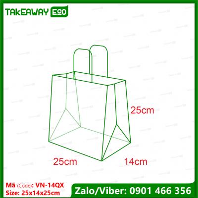 SHOPPING WITH KRAFT PAPER BAG